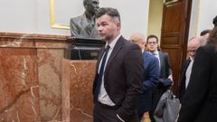 El portavoz de ERC, Gabriel Rufi�n.