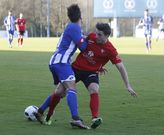 La presi�n de los valdeorreses dej� poco espacio a los filiales deportivistas. 
