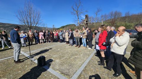 El PSOE de Ourense homenaje� en Terrach�n, Entrimo, a Undina �lvarez P�rez, natural de la aldea de Ferreiros, quien fue asesinada en 1936 en represalia por sus ideas republicanas