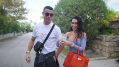 Cristiano Ronaldo y Georgina Rodrguez, en un momento del documental de Netflix