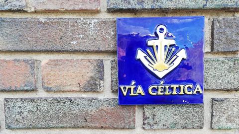 Se�alizaci�n de la V�a C�ltica en Malpica