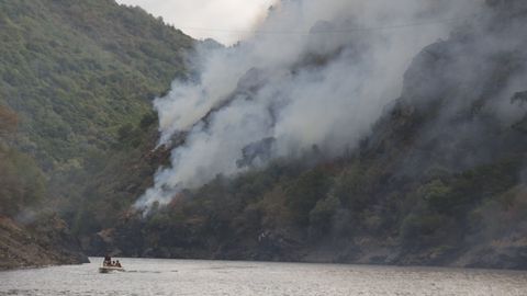 Incendio en A Pobra do Brollón