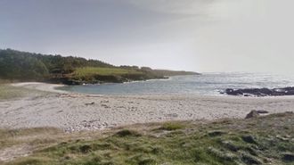 Playa de Lago, en Camari�as.