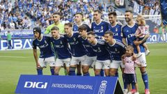 Alineaci�n del Oviedo en el derbi asturiano