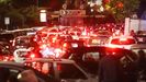El paseo mar�timo de N�poles, abarrotado ayer de madrugada