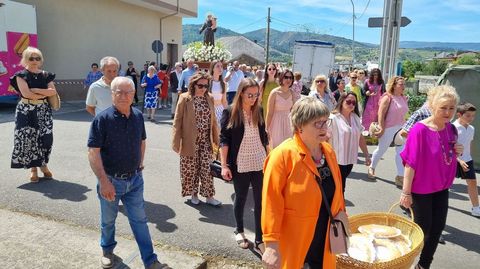 Procesin de san Antn en Fontei.