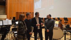Ensayo del homenaje a Nino Rota