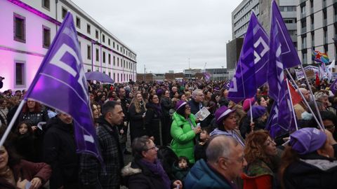 Manifestaci�n del 8M en A Coru�a.