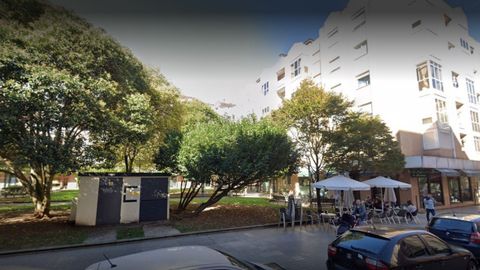 Vista del parque Electra, en Gij�n