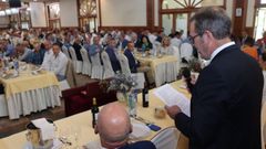 El restaurante Montero de Vilalba acogi� la comida de homenaje