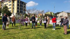 El PP de la ciudad de Ourense conmemor el 8M con un acto en Santa Teresita