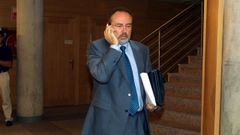 Eduardo Tamayo, en el ao 2003, tras protagonizar el episodio de transfuguismo en la Comunidad de Madrid que facilit el Gobierno a Esperanza Aguirre