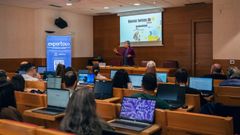 Jornada sobre IA generativa en la sede de la CEO, en Ourense