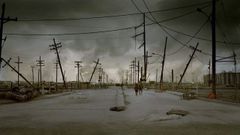 La historia que cuenta el lagometraje �La Carretera� transcurre durante un invierno nuclear