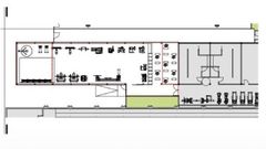 Imagen de la distribuci�n del gimnasio de Teixeiro.