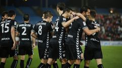Las mejores im�genes del triunfo del Lugo en Almer�a
