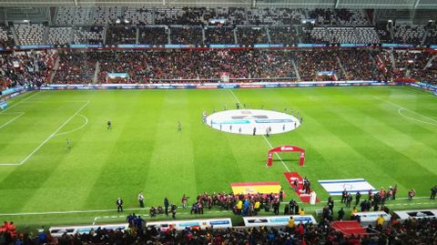 El Molin�n, minutos antes del Espa�a - Israel