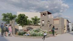 Proyecto de rehabilitaci�n del edificio Mui�o do Vento y su entorno