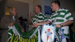 Gary y Crawford conocieron en Vigo a Carlos P�rez en el Celta-Cetic del 2002.