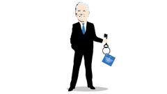 Caricatura de Joe Biden