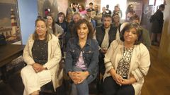 ngeles Betanzos, Julia Noya y Elena Rodrguez, las homenajeadas