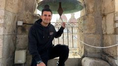 mateo.Naci� en el 2006, vino a estudiar Terapia Ocupaci�n pero tiene muchas facetas, como la de hacer tocar las campanas en la ciudad