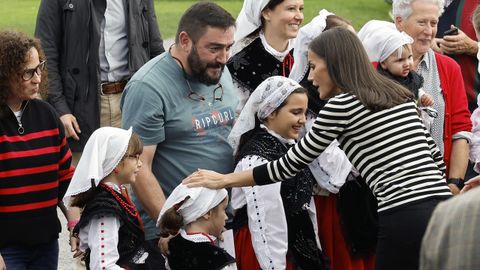 La familia real visita Cadav�u para entregar el premio Pueblo Ejemplar 2022