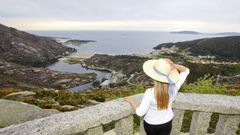 Vista del mirador do �zaro, en Dumbr�a