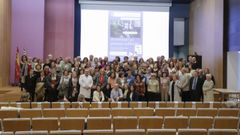 Homenaje en el HULA a 210 trabajadores jubilados del �rea sanitaria de Lugo, A Mari�a y Monforte