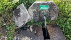 Estado de la fuente de A Lagarteira, en Cee