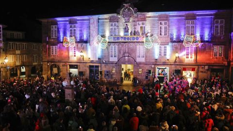 De Vacas dando el preg�n.