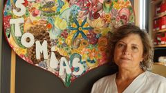 La enfermera estomaterapeuta Flor Abilleira, en la consulta del Hospital Montecelo, en Pontevedra