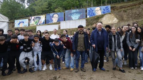 Inauguraci�n dos murais