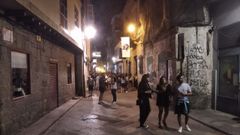 La calle Lepanto, en los vinos de Ourense