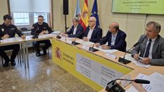 La junta local de seguridad de Ourense evalu los dispositivos para las fiestas y pruebas deportivas de junio.