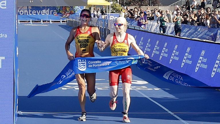 La carrera de Susana, en im�genes