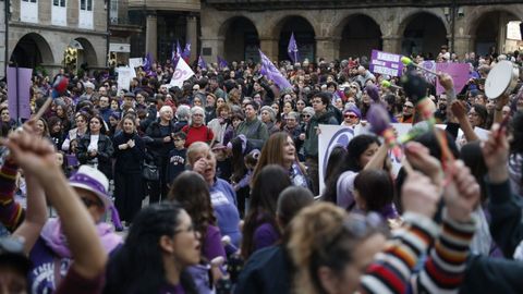 Manifestaci�n del 8M en la ciudad de Ourense