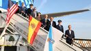 Lavacolla reabre con el vuelo inaugural de la nueva ruta Santiago-Nueva York