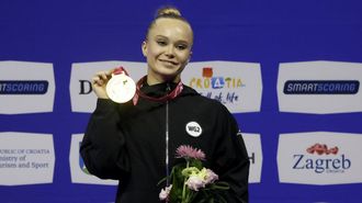 La gimnasta rusa Angelina Melnikova.
