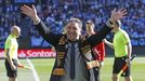 Eusebio Sacristn, durante el homenaje que recibi en Balados en febrero.