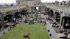 Representacin del ciclo Quincegotas en el castillo de San Antn