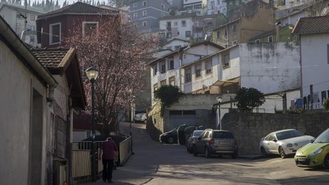 El barrio de Masustegi se levant sobre las faldas del monte Caramelo, muy cerca del estadio de San Mams. Los terrenos eran los de una antigua cantera