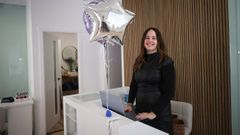 La naronesa Patricia V�zquez ha inaugurado un centro de est�tica en Cedeira.