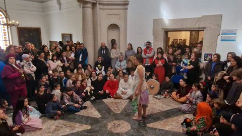 Proposta art�stica polo 8M no Museo Provincial de Lugo