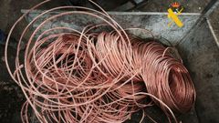 El cable sustra�do