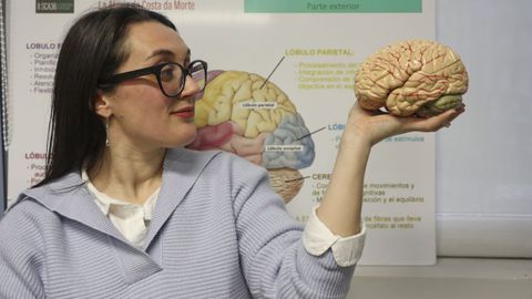 Maria Tubio, investigadora del cimus