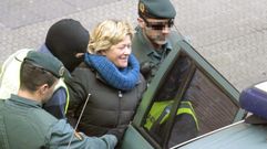 Zulueta, detenida en enero del 2014