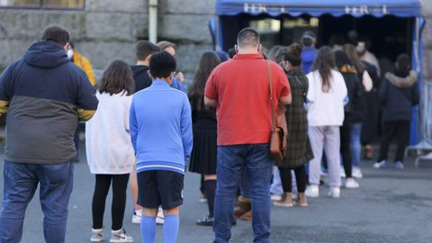 Vacunación infantil el pasado día 15 de diciembre en FIMO