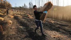 Ponte Caldelas se echa al monte para proteger sus manantiales