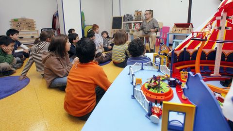 Imagen de archivo de una ludoteca